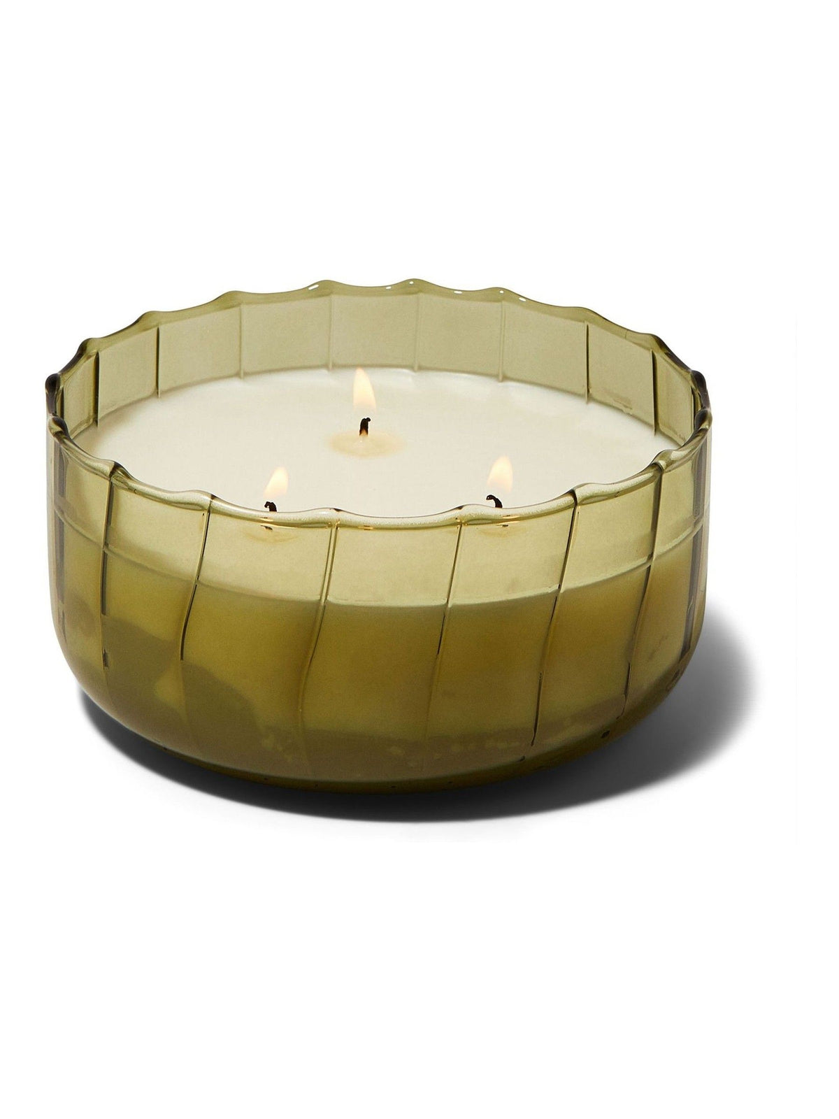 Paddywax Ripple Glass Secret Garden Candle 340g