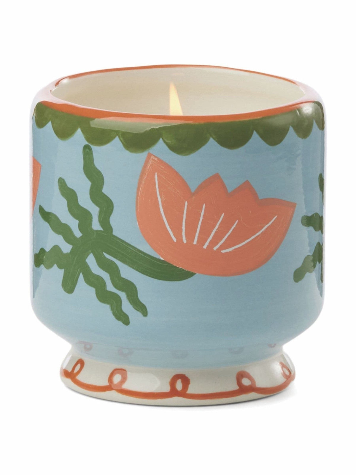 Paddywax Adopo Ceramic Cactus Flower Candle