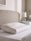 FBC Cooling Head and Neck Support Pillow White 48x74cm - British product