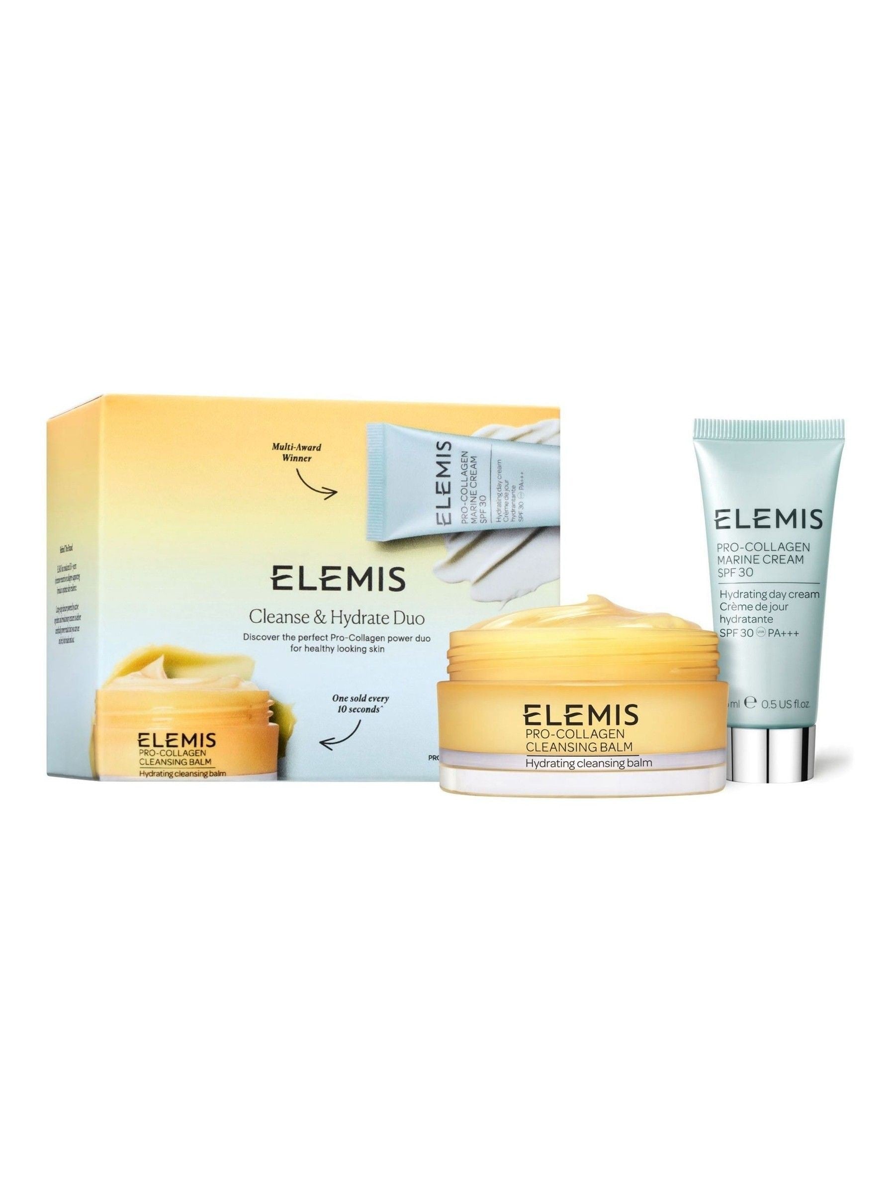 ELEMIS Cleanse Hydrate Duo Skincare Gift Set - British product