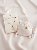 Gold/SilverTone Semi Precious Stone Necklace
