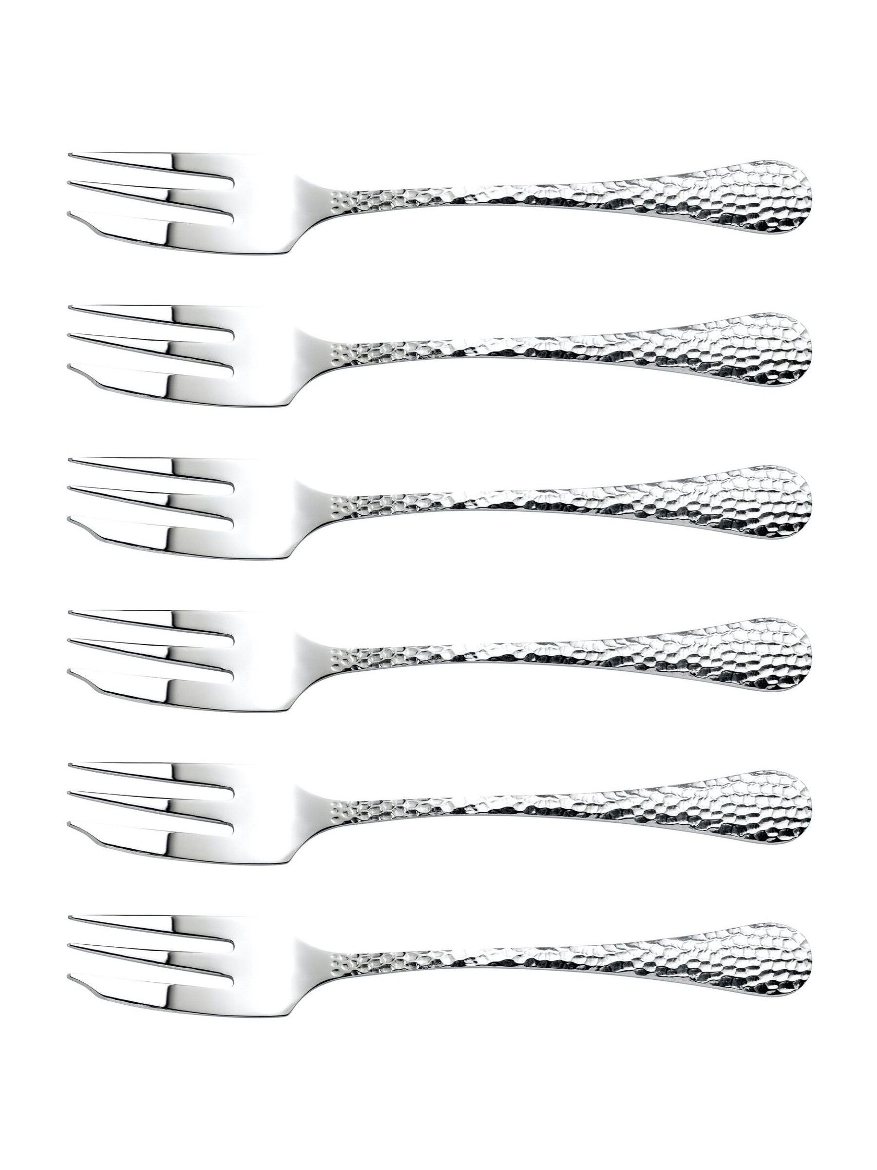 Arthur Price Set of 6 Stainless Steel Avalon Pastry Forks