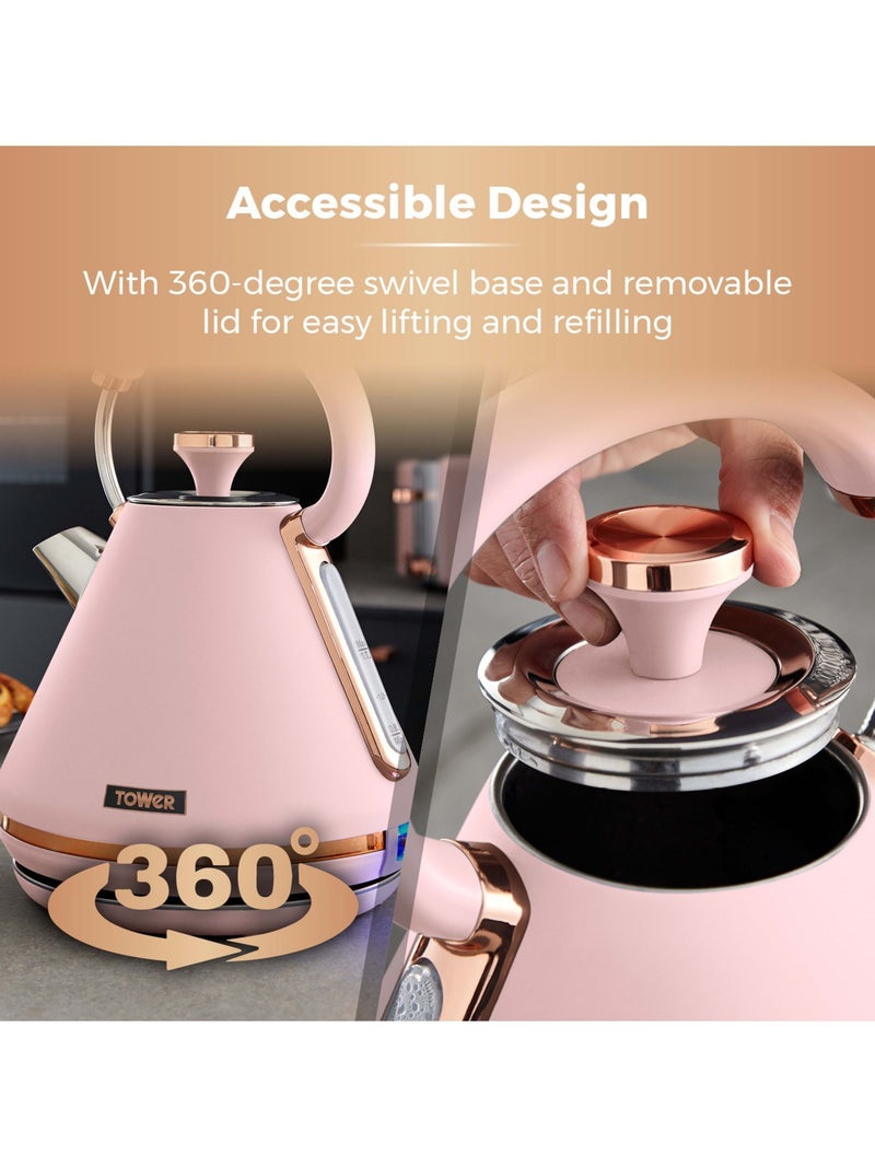 Tower Pink Cavaletto 1.7L 3KW Kettle