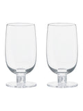 Anton Studio Designs Set of 2 White Björn High Ball Tumblers