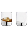 Anton Studio Designs Silver Wave Tumblers set of 2 - British product