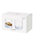 Anton Studio Designs Silver Wave Tumblers set of 2 - British product