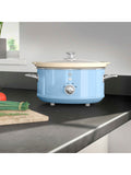 Swan Blue 3.5L slow cooker (British brand)