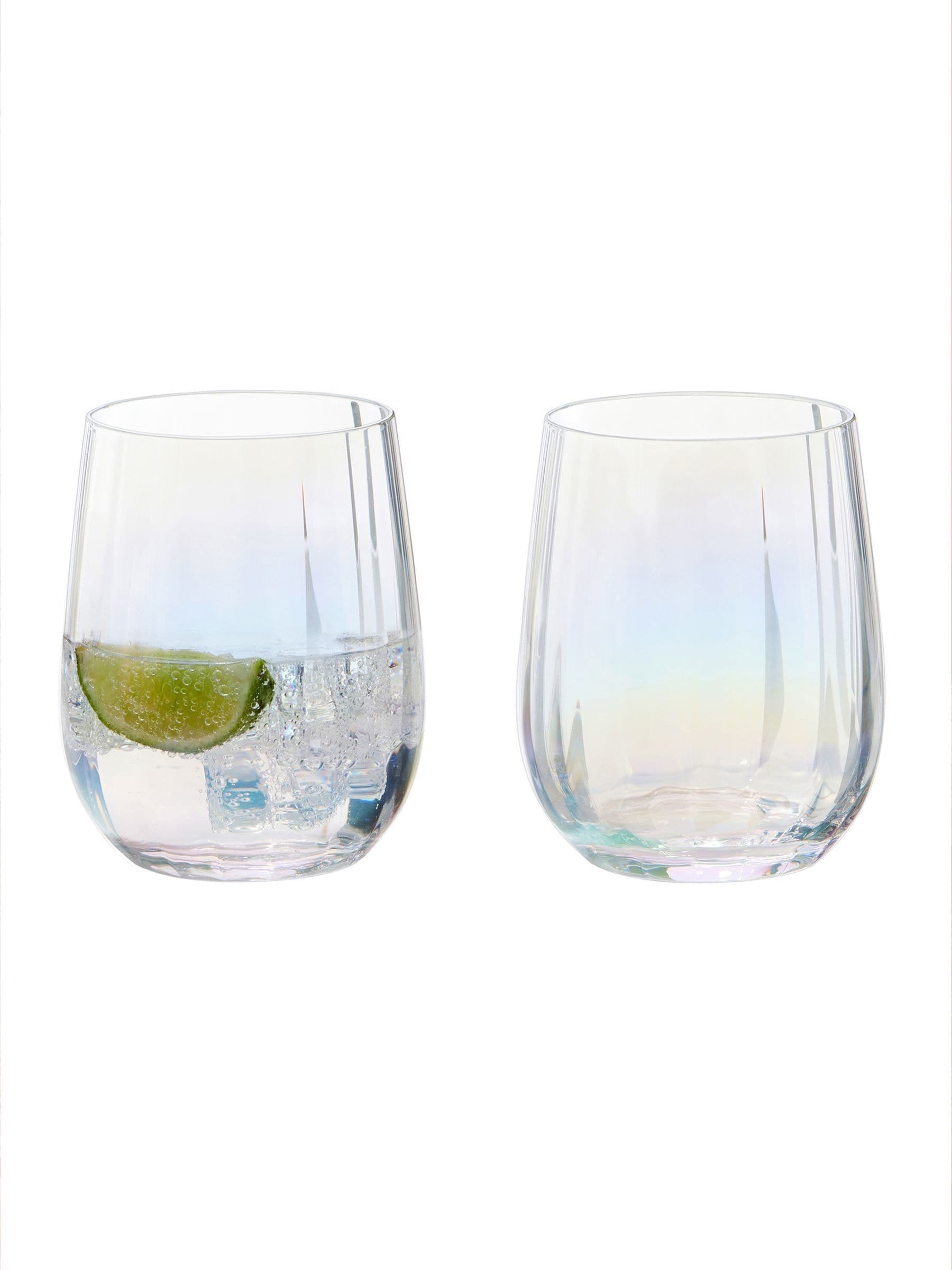 Anton Studio Designs Palazzo DOF tumbler glasses set of 2 - British product