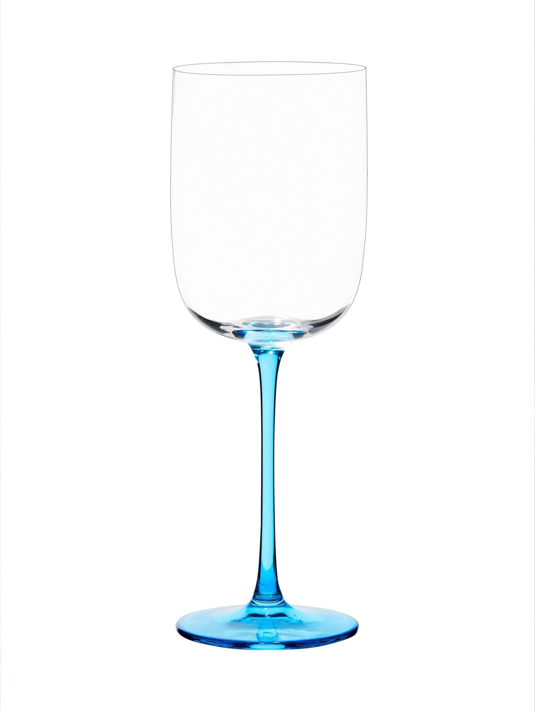 Anton Studio Designs green Gala wine glasses set of 4 - British product