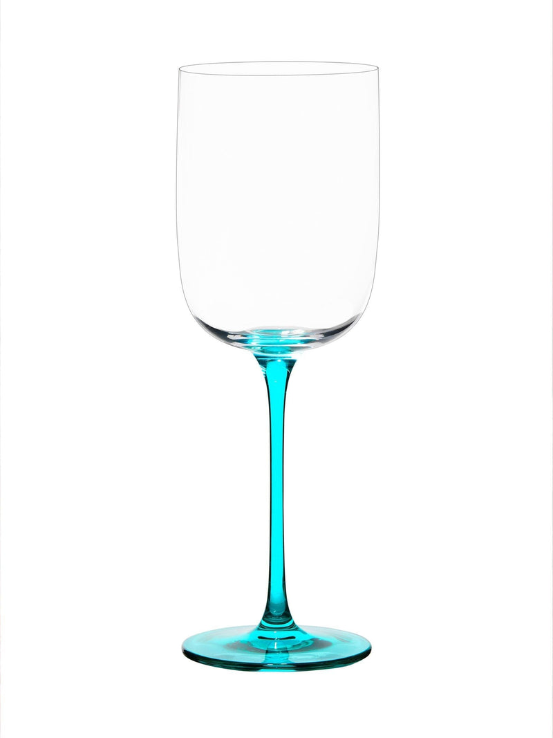 Anton Studio Designs green Gala wine glasses set of 4 - British product
