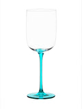 Anton Studio Designs green Gala wine glasses set of 4 - British product