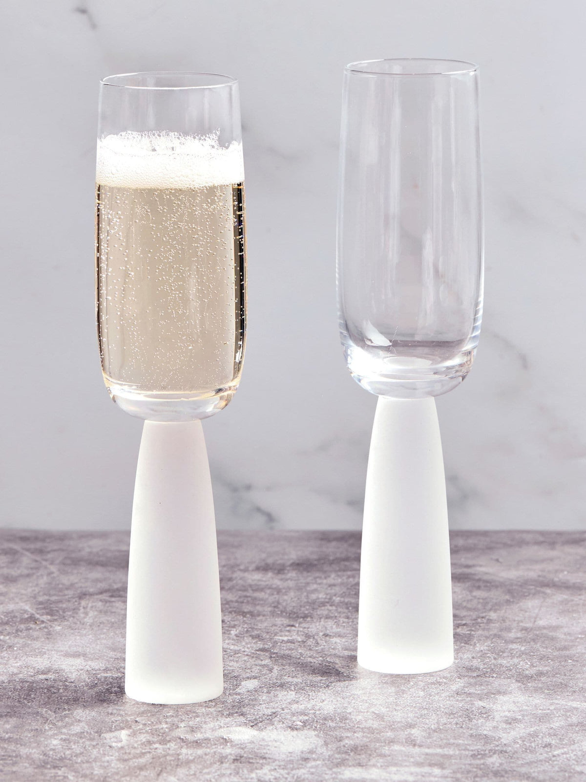 Anton Studio Designs Frost Oslo champagne flutes set of 2 - British product