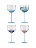 Anton Studio Designs Set of 4 Red Speckle Gin Glasses