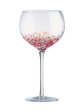 Anton Studio Designs Set of 4 Red Speckle Gin Glasses