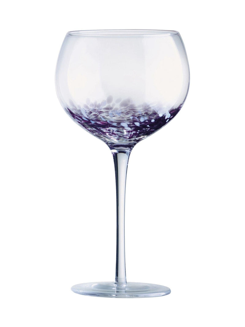 Anton Studio Designs Set of 4 Red Speckle Gin Glasses