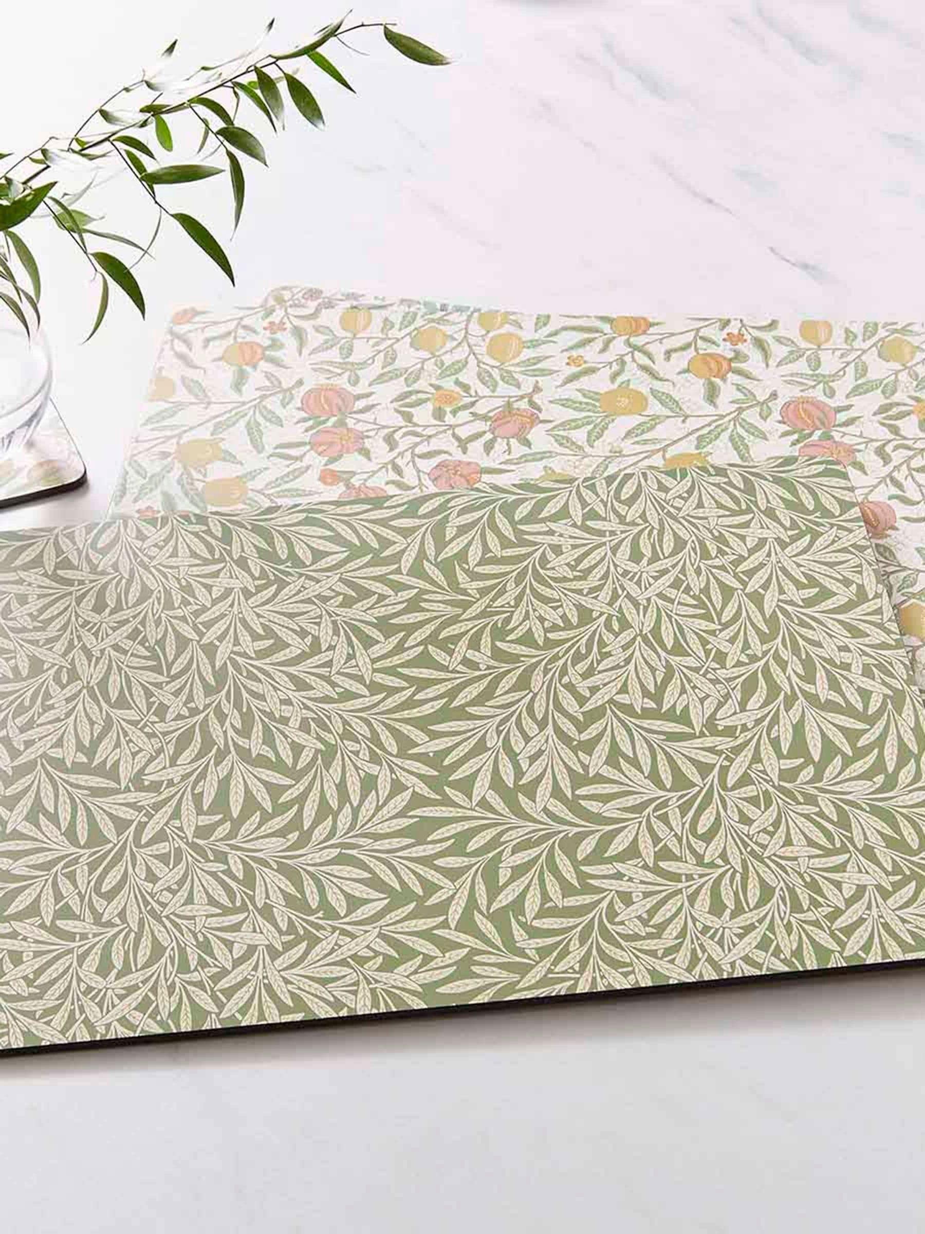 Morris & Co. assorted pattern large placemats, imported from the UK
