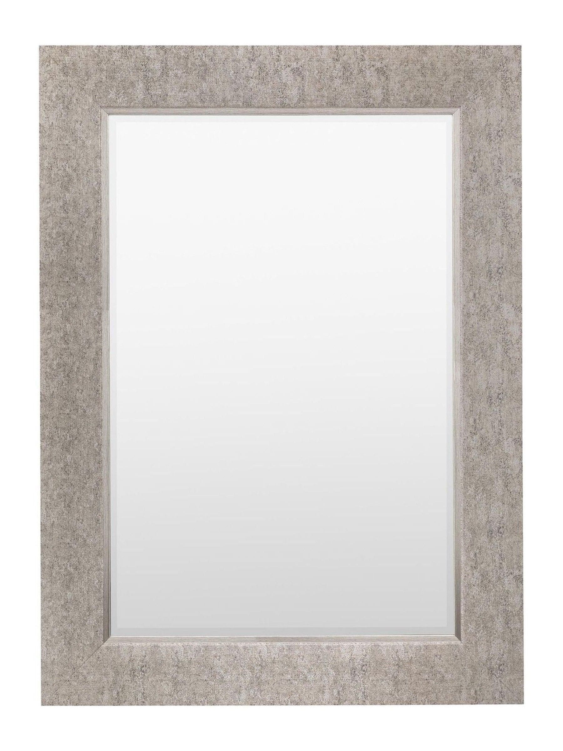 Gallery Home Silver Darwin Rectangle Mirror, UK version