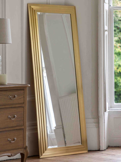 Gold Graysen Tall Mirror for Home 69x169cm