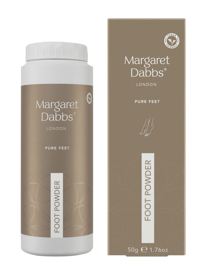 Margaret Dabbs London PURE Soothing Foot Powder 50g, imported from the UK