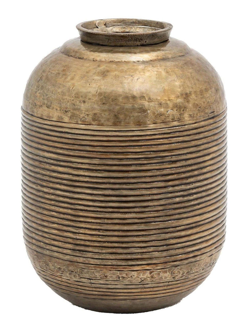 Gallery Home bronze Rowyn metal vase - British product