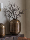 Gallery Home bronze Rowyn metal vase - British product