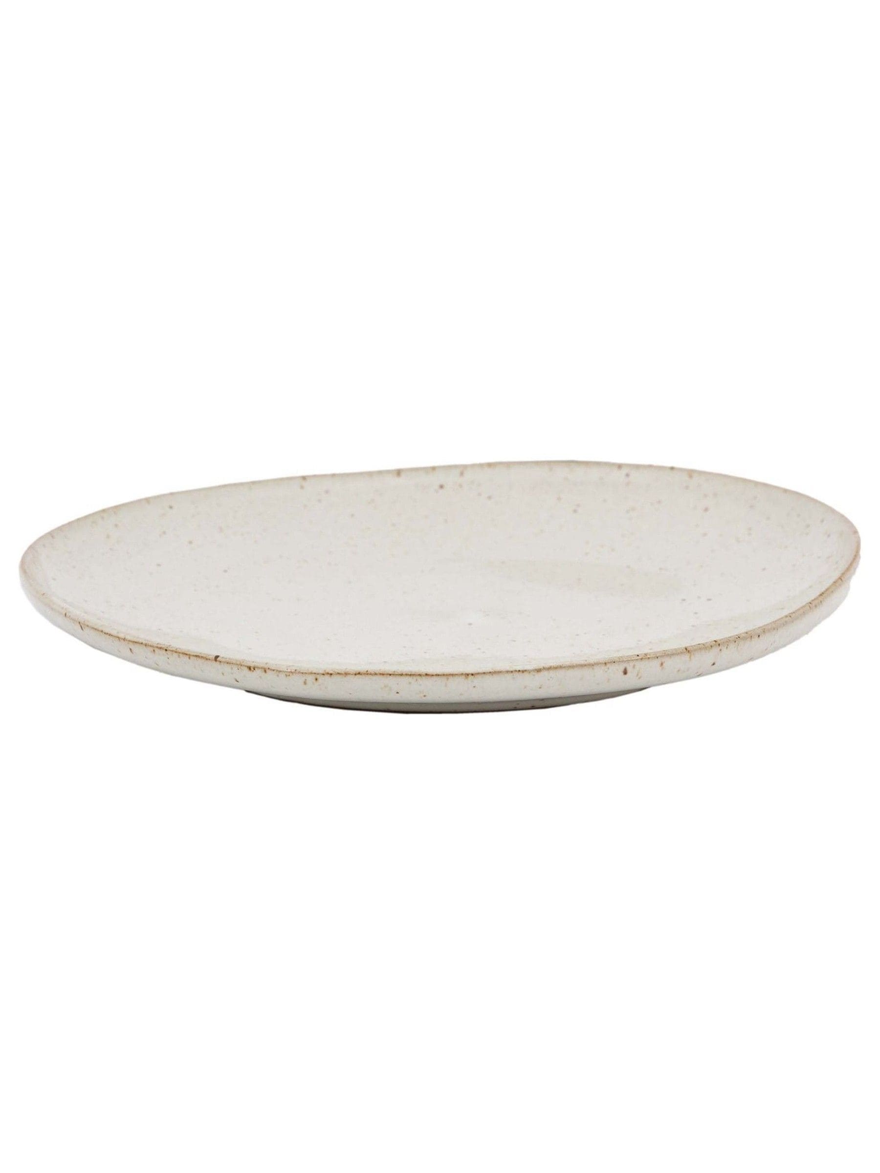 Gallery Home oatmeal speckle glaze ceramic side plates set of 4 - British product