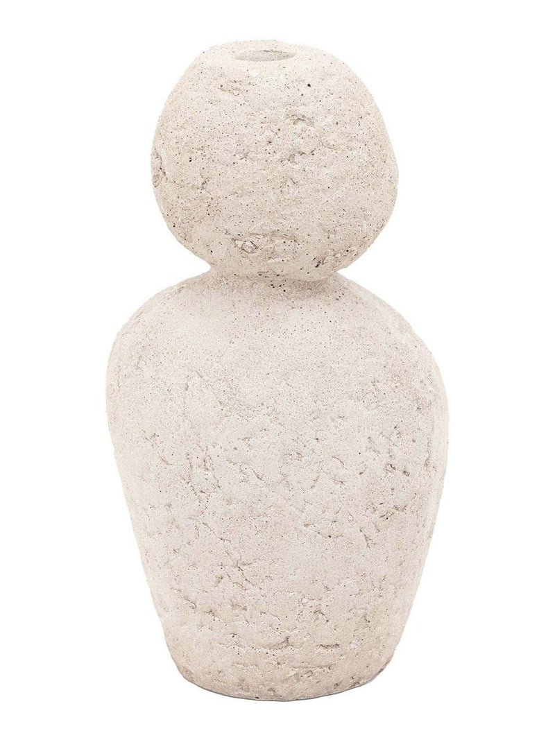 Gallery Home Natural Kase Pebble Candle Stick Holder, UK version