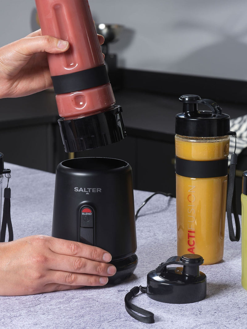 Salter Black Kuro Food Blender Set
