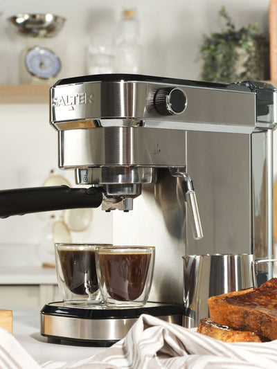 Salter Silver Espresso Machine