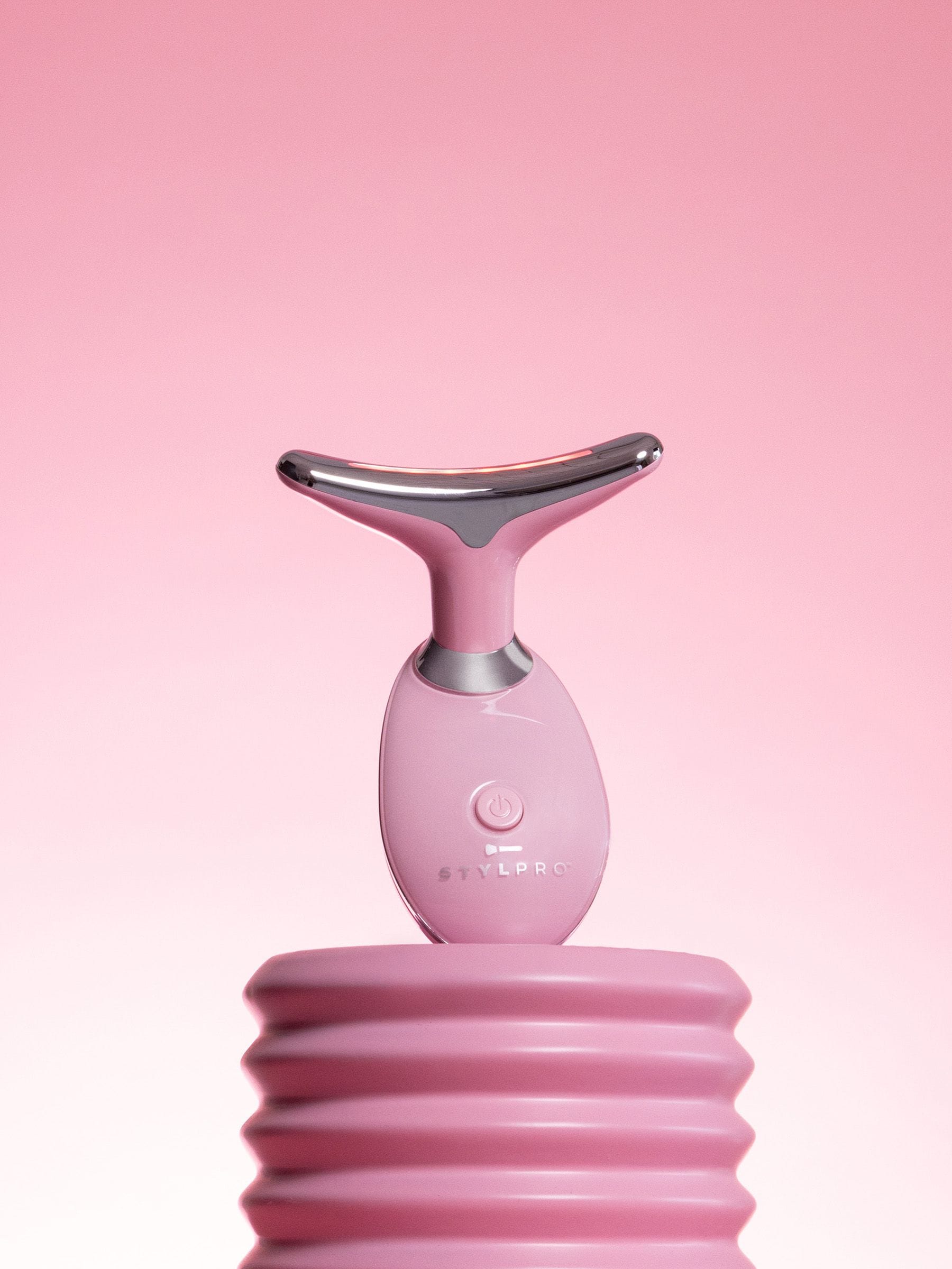 Stylpro Fabulous Firmer LED Massaging Neck and Face Smoother Device