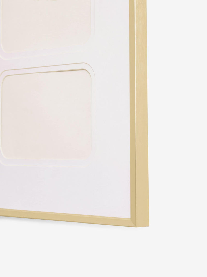 Gold arch collage photo frame, UK version