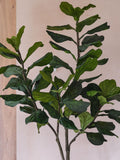 Beards & Daisies Green Artificial Fiddle Leaf Fig Tree