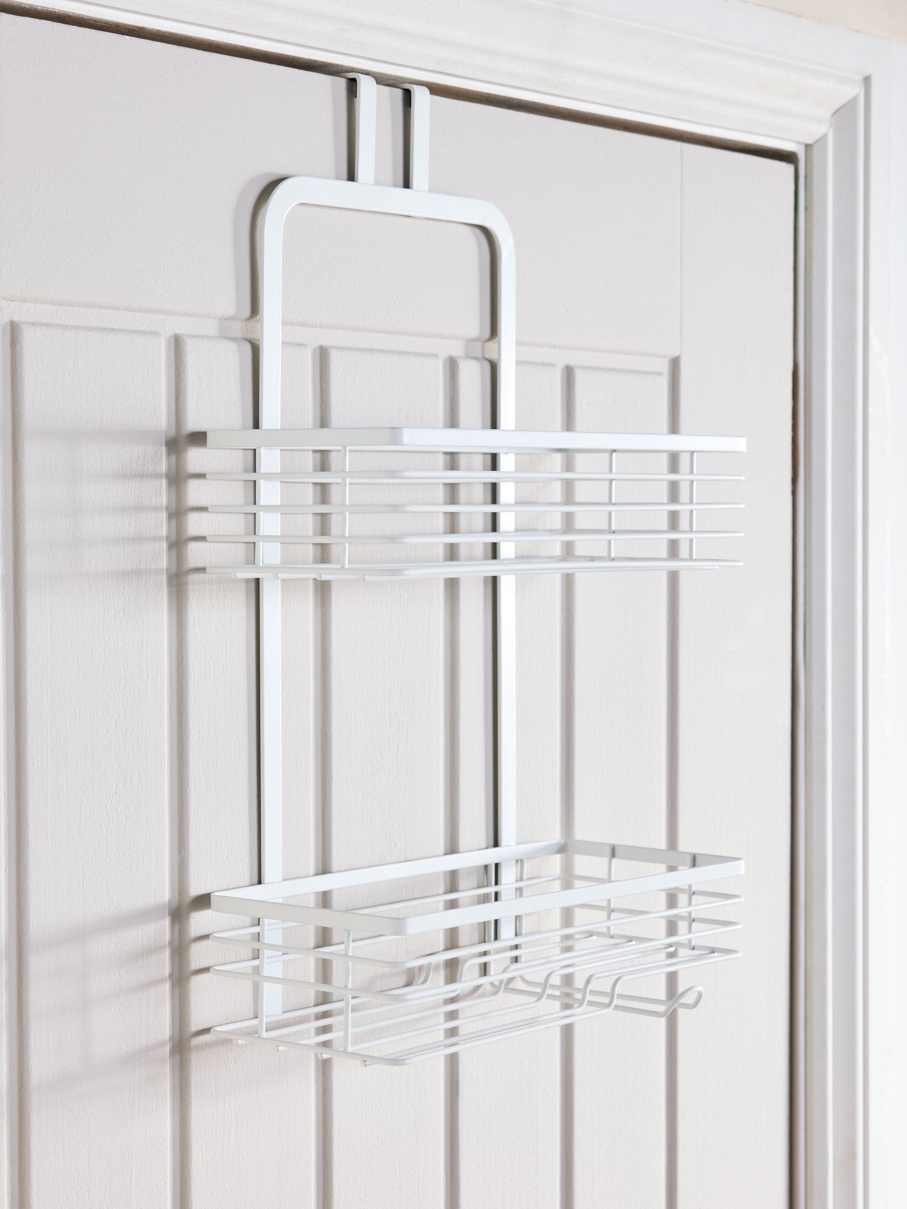 White Shower Caddy