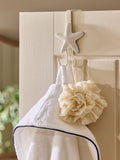 Natural starfish over door hook - British product