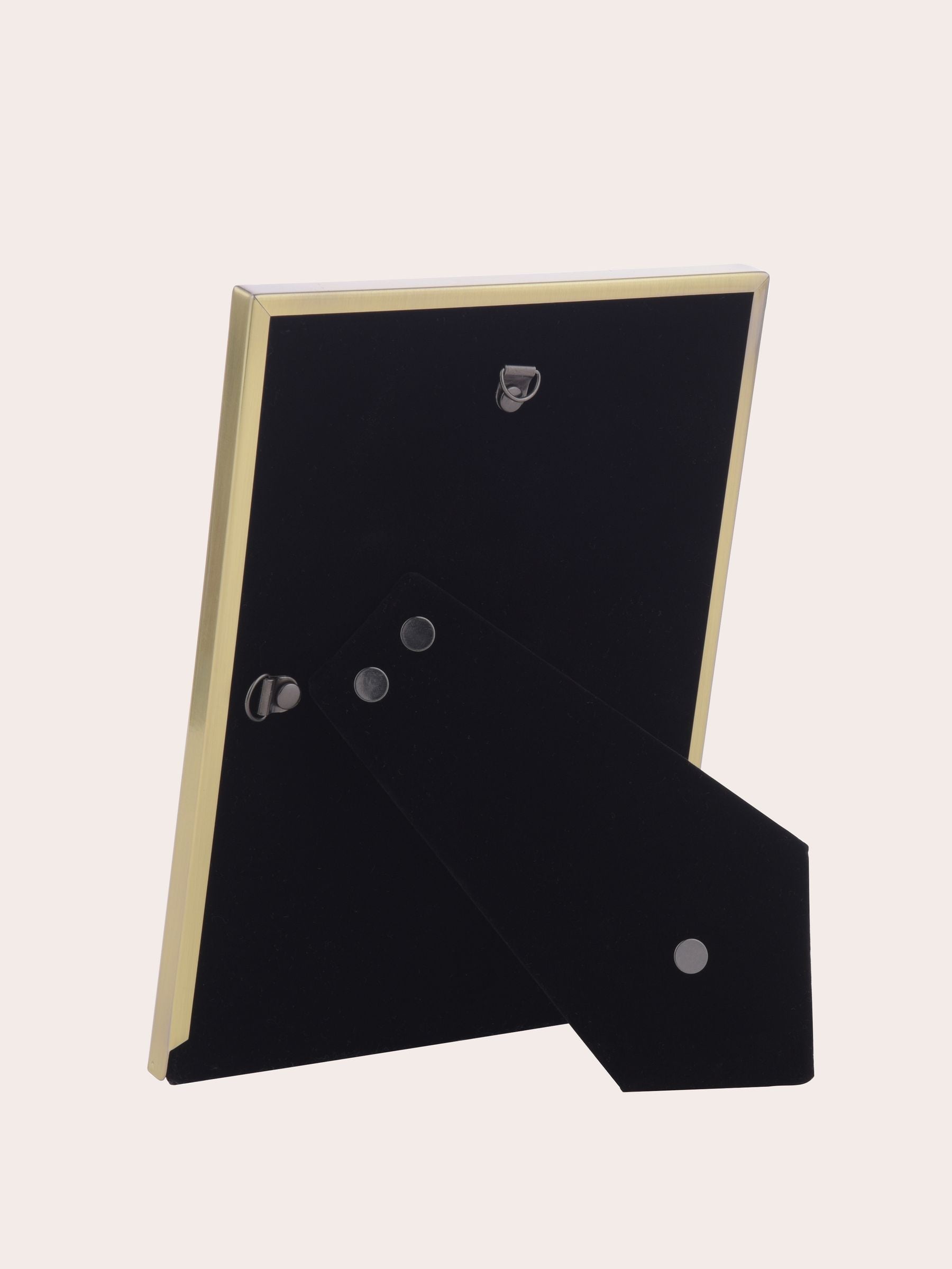 Laura Ashley Brass/Navy Harrison 4x6 photo frame, UK version