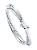 Ted Baker HUULIA multi hoop bangle bracelet in silver tone (British brand)