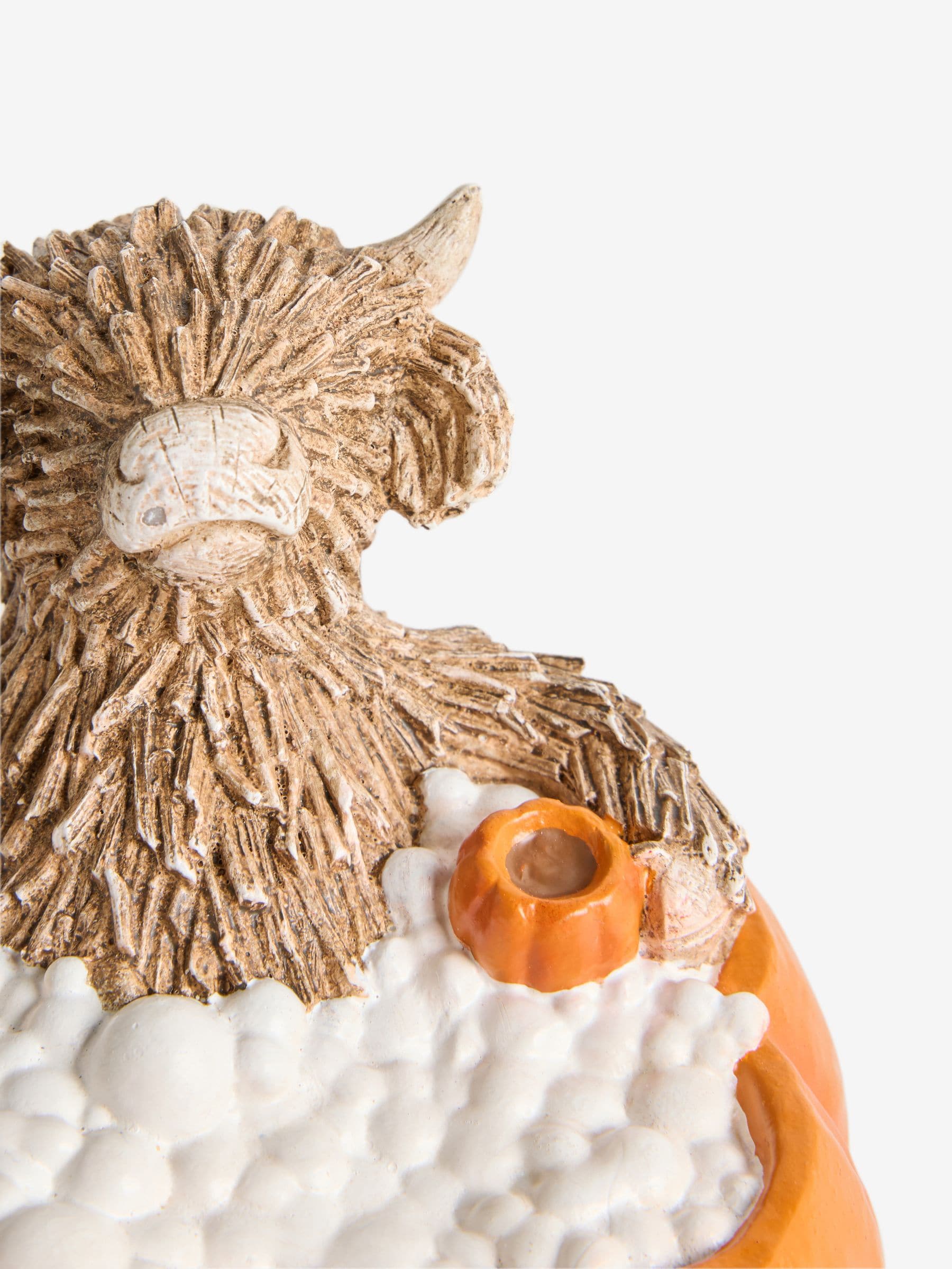 Orange Hamish Pumpkin Bath Ornament, imported from the UK