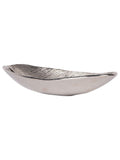 Laura Ashley Silver Albury Leaf Oval Bowl Large, UK version