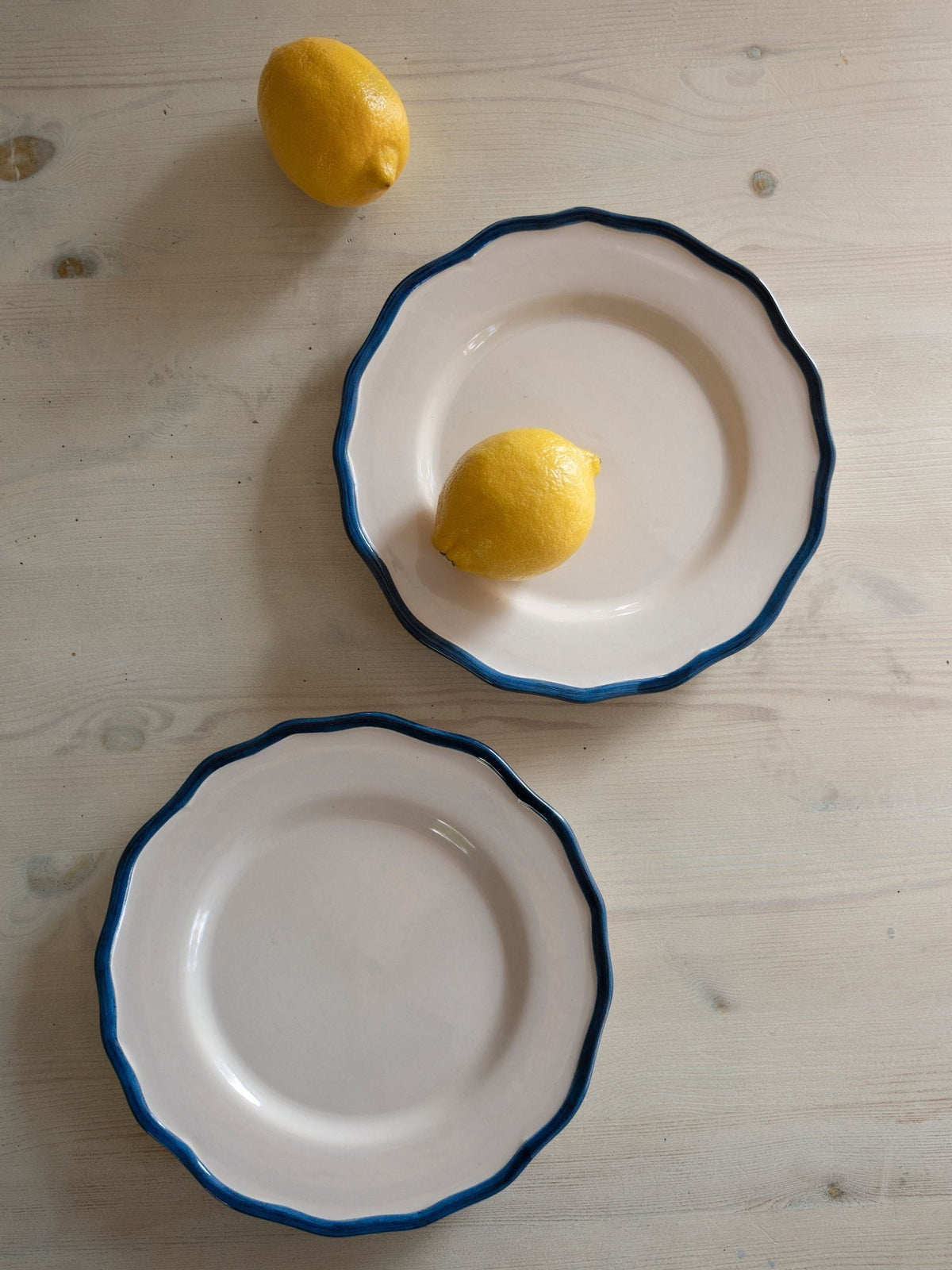 Laura Ashley blue Hedingham 21cm side plates, UK version