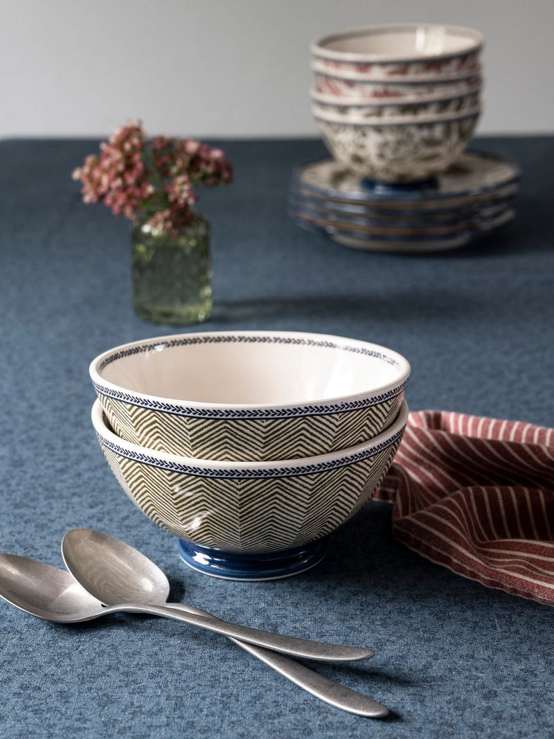 Laura Ashley blue Edwin serving bowls, UK version