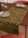 Furn Multi Leopard Print Table Runner