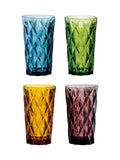 Artland Green Highgate Highball Tumblers Set of 4 - British product