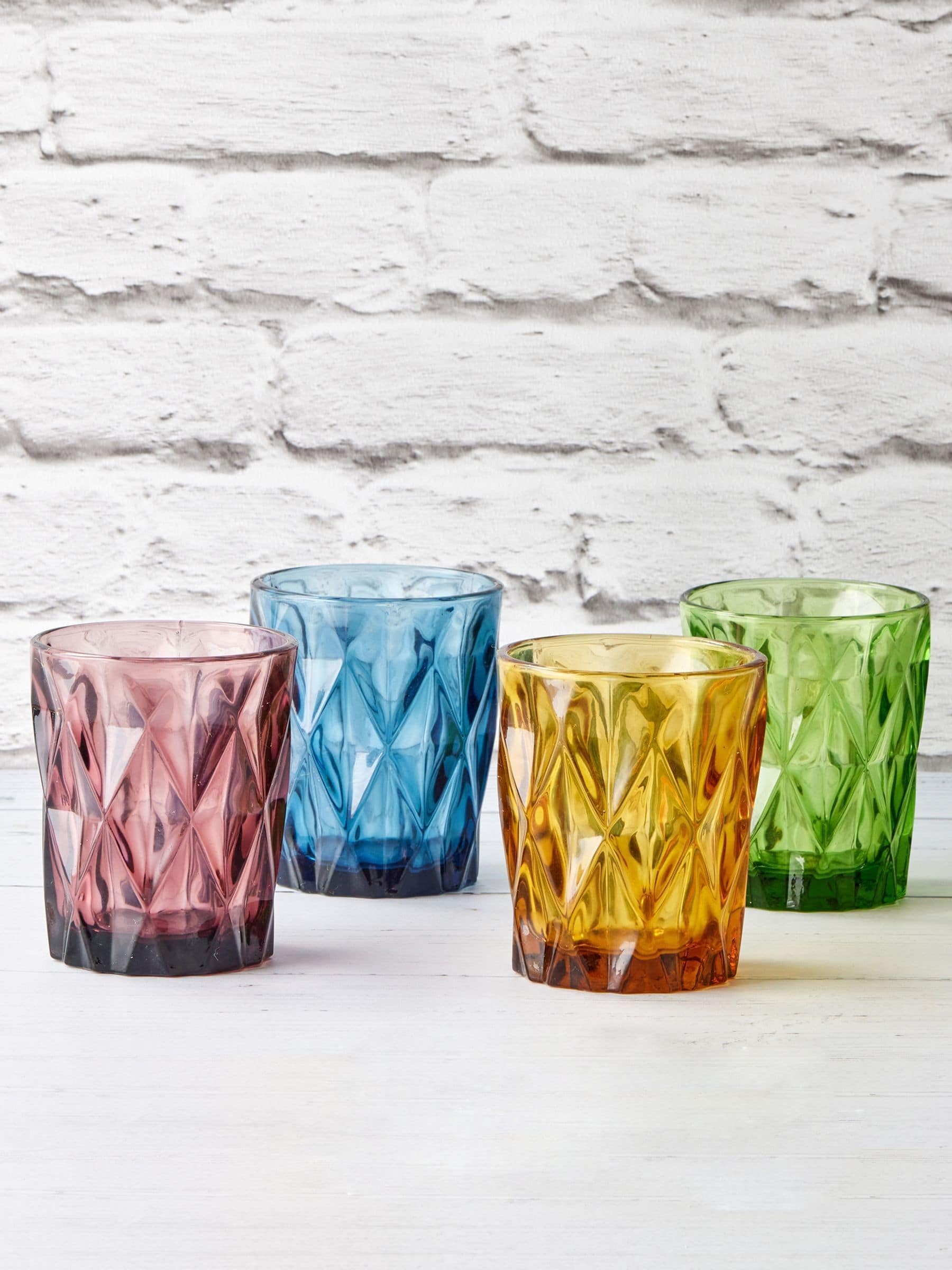 Artland Blue Highgate DOF tumblers set of 4 - British product