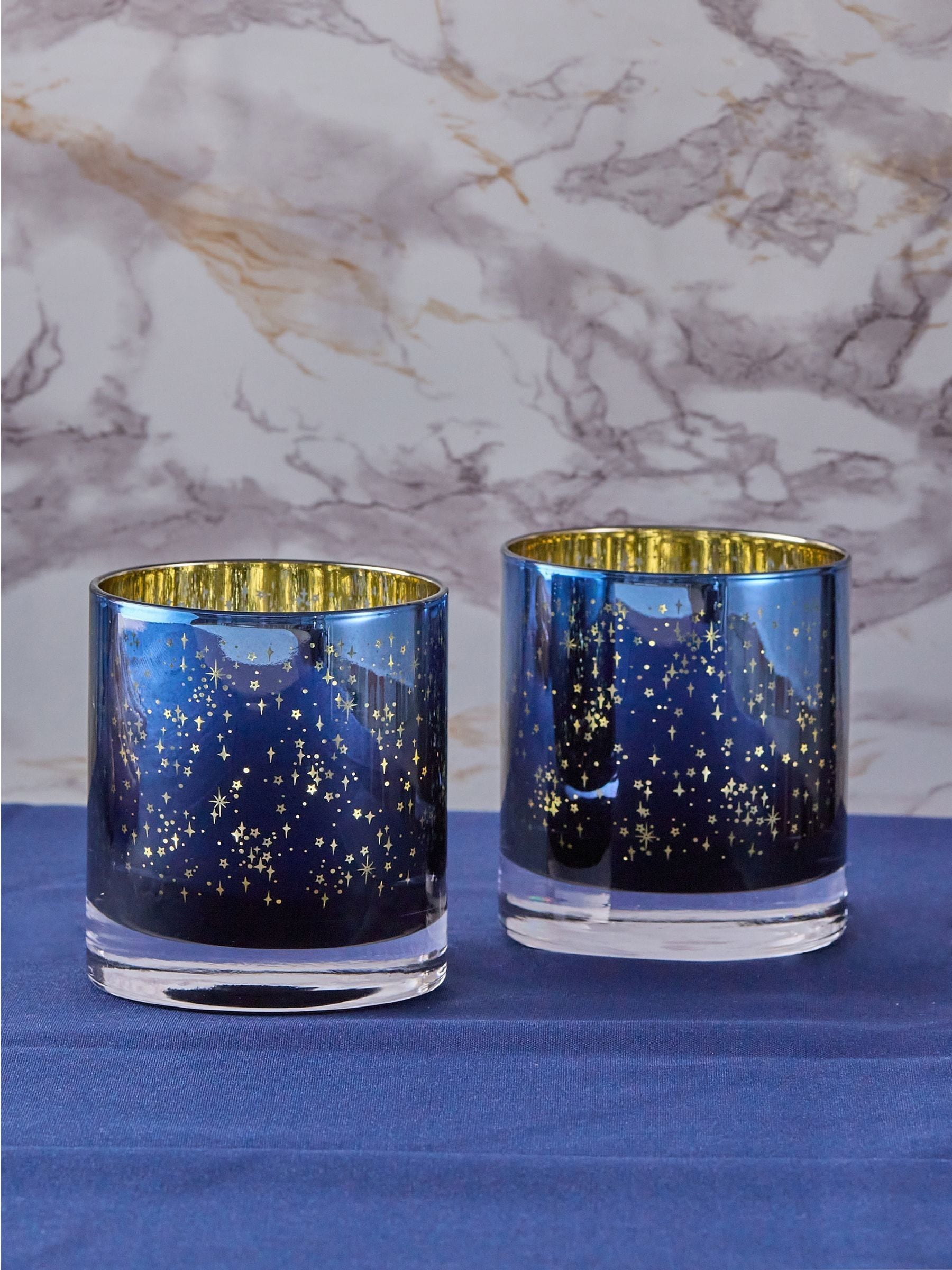 Artland blue galaxy night light holders 90cm - British product