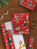 Hallmark Red Christmas Disney Wrapping Paper 3 Rolls x 4M