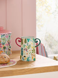 Lucy Tiffney Green Leaf Utensil Pot