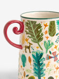 Lucy Tiffney Green Leaf Utensil Pot