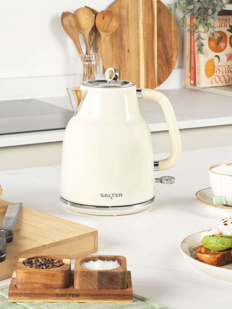 Salter Cream Retro Kettle