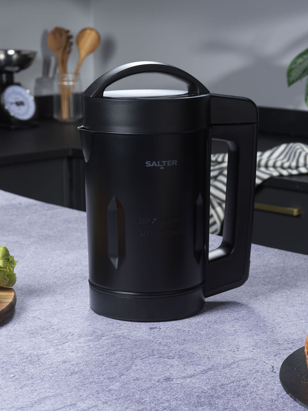 Salter Black Kuro soup maker 1.6L (British brand)