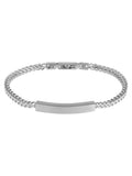 Orelia London silver tone metal ID bracelet, imported from the UK